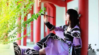 剑侠情缘三 万花 御姐 雁虞套 出镜：淡紫深海-柚子