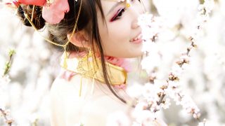 佳人扇舞剑凝光，霓裳动四方 出镜：蓉儿