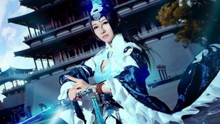 手中执剑，保护想保护之人。=剑网三纯阳= 出镜：KIM金在夜,空青