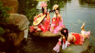 秀坊门派闺蜜照 出镜：gzyxt，果冻，浮云