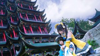 剑网3cos——————藏剑和纯阳的故事—————— 出镜：鎏蝶冥翼，苏小一织织