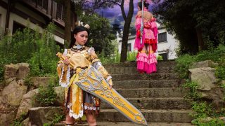 【七秀藏剑】国破山河在，自挂东南枝。→_→ 出镜：霖Tina,蚂蚁