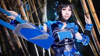 唐门蚩灵~夜景 出镜：兔子纸，_鲫鱼