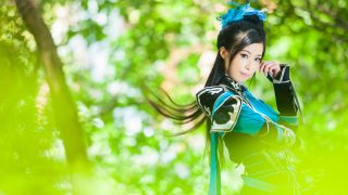 剑网三 · 唐门炮姐成女cos 出镜：素颜灬若水