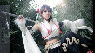 剑侠情缘网络版叁 朔雪丐萝cos 出镜：乃歌_重度中二持续发作患者