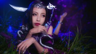 【剑网3破虏毒姐】深林魅影古墓缠，野迹繁花掩翠山。 出镜：顾兮