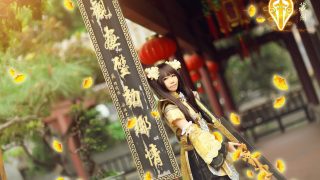 二月春风似剪刀——剑网三藏剑万花萝莉cos 出镜：烟沫，LancXavier