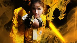 逍遥此身君子意，一壶温酒向长空 出镜：奈卿儿