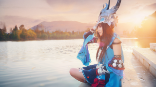 纯阳与五毒在散步只见七秀乱入 出镜：小佑，十字，彭彭