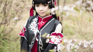 万花·恶人谷·红黑萝莉·定国阵营同模 出镜：小叶子