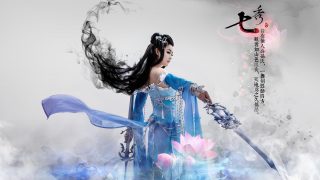 七秀-剑心通明 出镜：沐九漓，洛兮