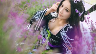 不求独避风雨外，只笑桃源非梦中。出镜：烨言言言言言