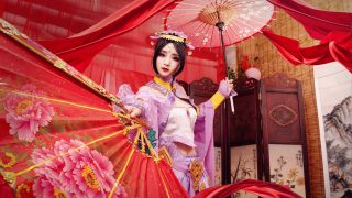 剑网三双秀 出镜：猫天师，紫藤