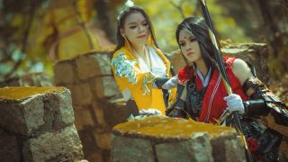 天策 藏剑 出镜：SueSan，Shuu