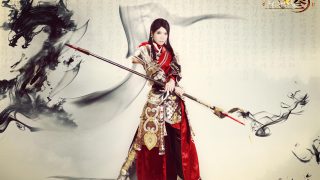 剑三定国军娘 出镜：穆清涵