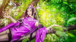 剑网3毒姐逛公园 出镜：阿清吃汤圆