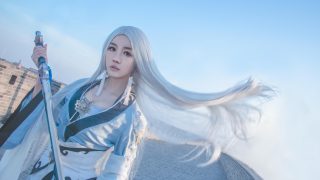 『江湖道远 初心莫负』剑网三白发破军道姑 出镜：盾盾Devil