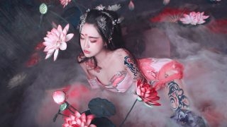 【cos正片】《剑网三》可以这么说，你死后我把君山的纹身刺在身上  出镜：我是一只小壳子