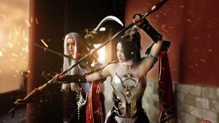 长河落日东都城，铁马戍边将军坟。出镜：行云