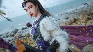 【cos正片】《剑网三》破釜沉舟时，项王击鼎起，十字刀墙送地毯，再拍上将美滋滋。出镜：清筝_clean