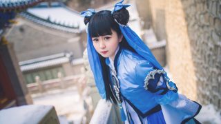 雪河咩萝 出镜： 紫瞳要次糖