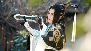 【纯阳】昆仑玄境山外山，乾坤阴阳有洞天。只问真君何处有，不向江湖寻剑仙。出镜：MARUKO大王