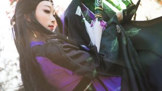 【COS正片】剑侠情缘三万花秦风成女——不求独避风雨外，只笑桃源非梦中 出镜：翊重溟