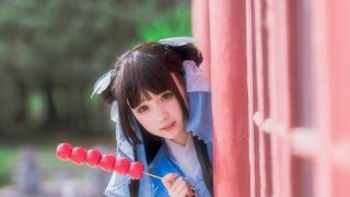 雪河咩萝 出镜： 可以吃的小奶糖