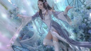 剑网三cos鹤梦伞娘 出镜：双木