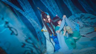 一个没什么逻辑的cos脑洞纯阳 出镜：糯米阮团子