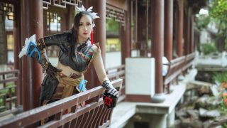 剑侠情缘三 丐帮 朔雪丐姐cos 正片 出镜：二狗狗狗狗呀