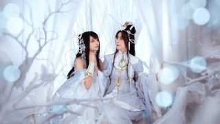 剑网三cos蓬莱伞萝 出镜：轻羽Karuihane