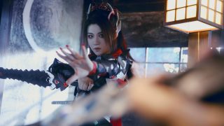 剑网三凌雪阁成女雪姨cos 出镜：清镜清影