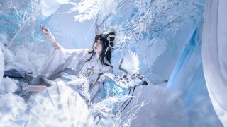 剑网三鹤梦伞萝COS 出镜：JIUJ