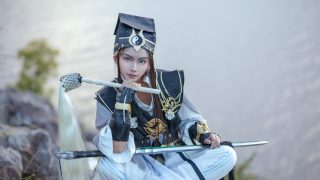 剑网三咩太cos 出镜：咸鱼是当画