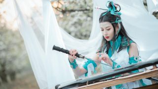 剑网三cos 入门琴娘 出镜：贰杨杨