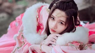 【Cos正片】剑网三——粉盒子陌上窈窕 出镜：茶韵C