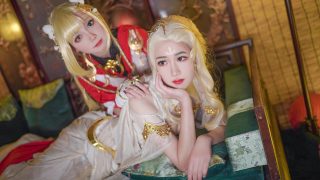 剑网三明教cos正片 出镜：一只帅气袭人的兔子