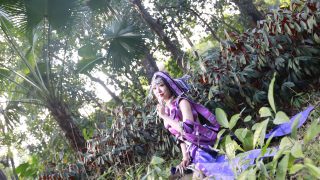 剑网三COS毒姐 出镜：路灯君