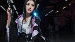 剑网三COS秦风花姐 出镜：夜枭assassin丶