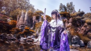 剑网三雪河花萝卜cos 正片 出镜：妄言草木生