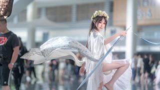 【剑网3cos】白螺母皓质咩萝 出镜：千郢_Qying