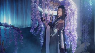 剑网三花姐COS 出镜：嗷呜竹子