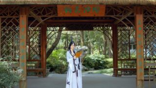 剑三破军道姑cos 出镜：妖宴想吃黄桃罐头