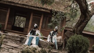 剑网三COS 驰冥琴爹&晓天琴爹 出镜：嗷呜竹子
