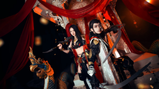 剑网三COS 出镜：残月孤狼