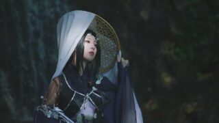 剑网三COS儒风花姐 出镜：千年韭菜精