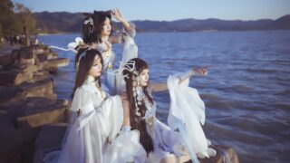 剑网3cos伞萝 出镜：是落柒呀