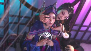 剑网三cos毒姐&喵姐 出镜：莫潇潇潇潇雨