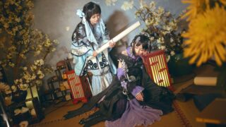 剑网三cos鹤梦花萝&雪河咩萝 出镜：ID_EVA